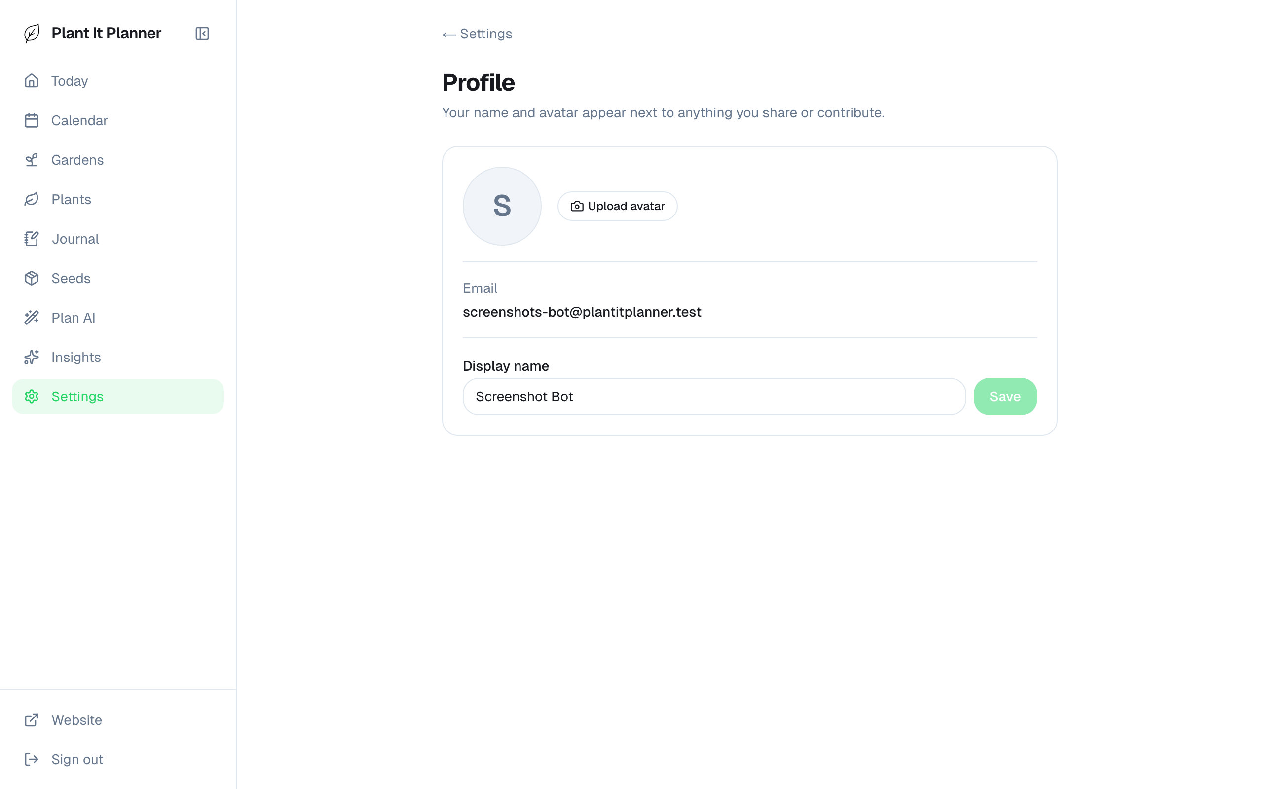 Zip code prompt with frost-date preview